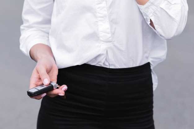 Проверка состояния аккумулятора брелка