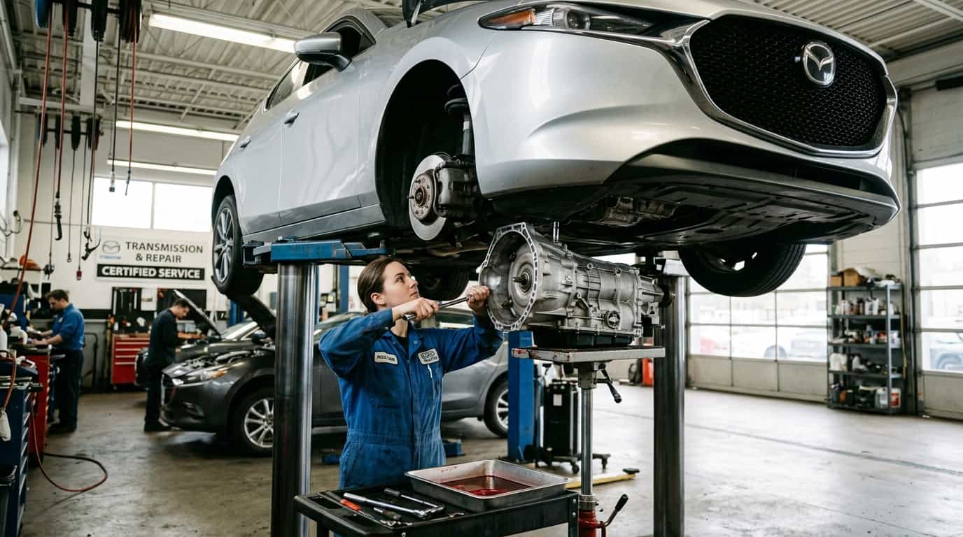 Трудное переключение передач Mazda Titan: причины неисправности тросов и кулисы
